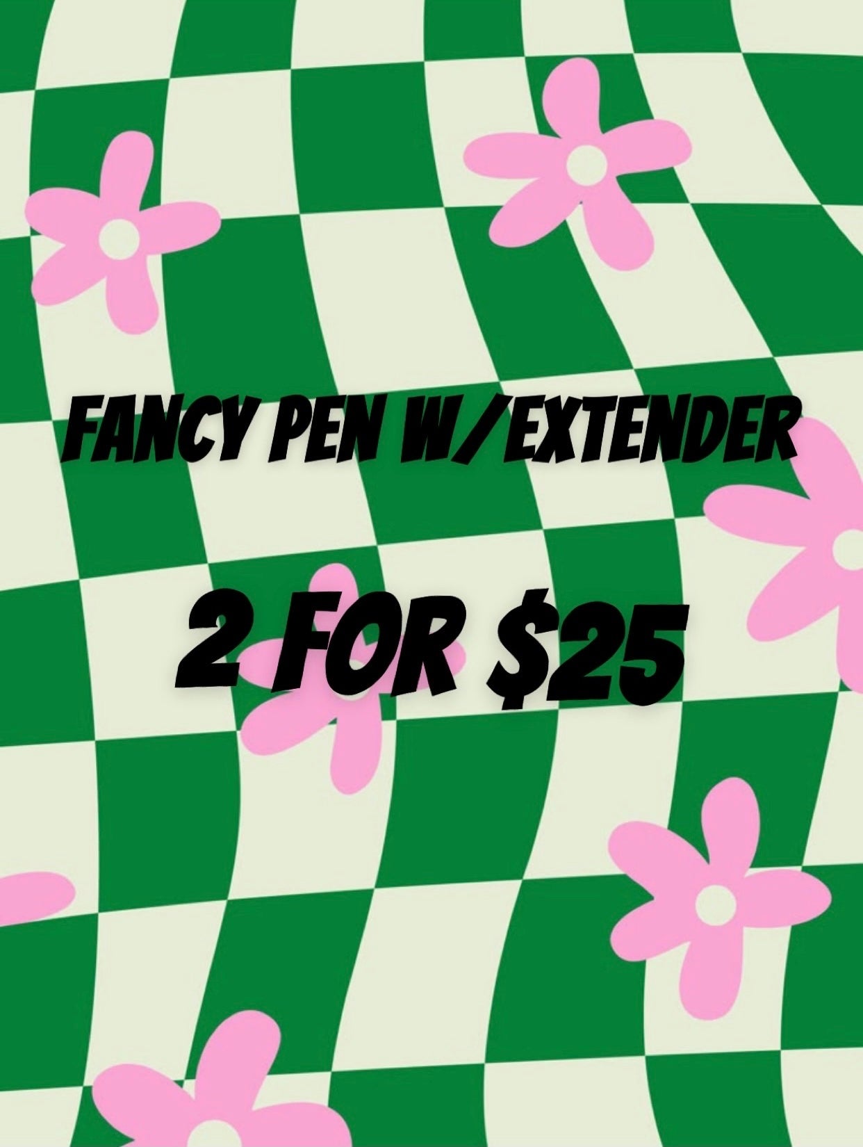 FANCY PEN w/ EXTENDER 2 FOR $25