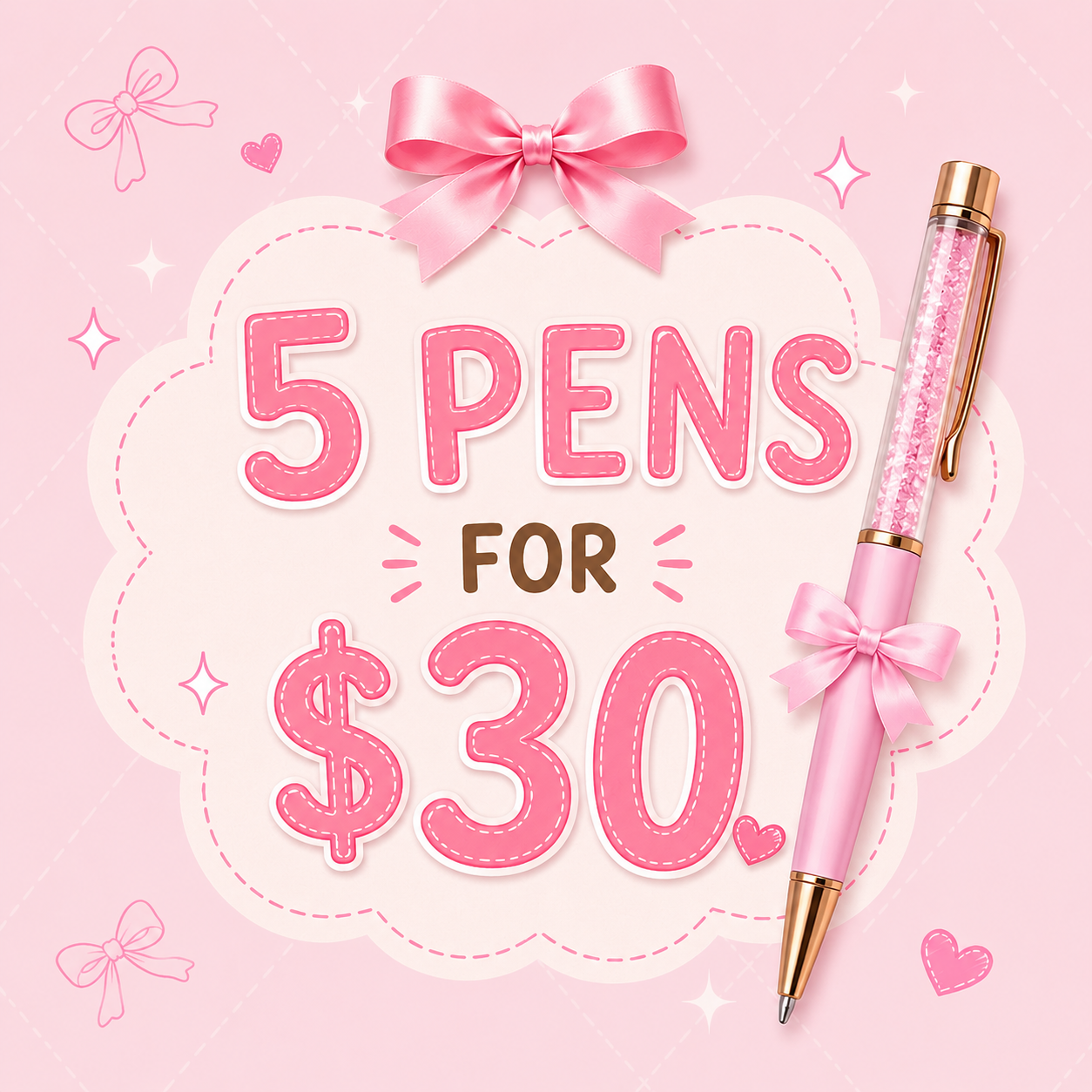 5 PENZ FOR $30