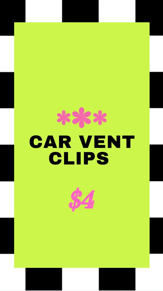 CAR VENT CLIPS