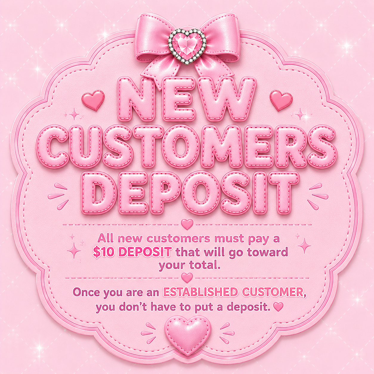 New Customers Deposit