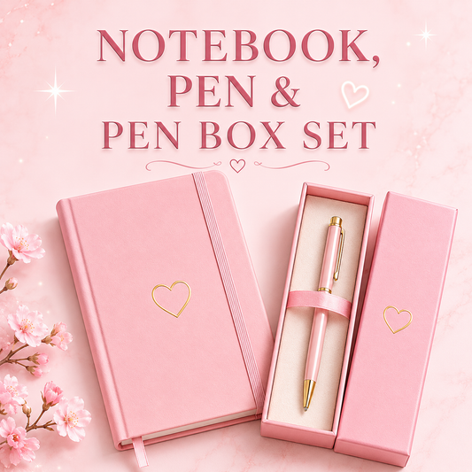 Mini notebook / pen box / pen